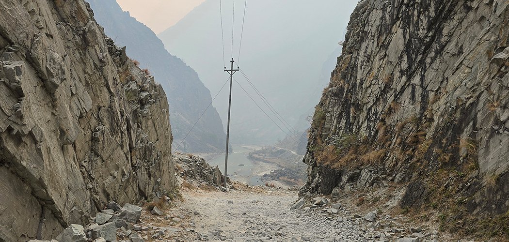 A road has been constructed by breaking through rock formations near Triveni in Aathbiskot Municipality-6, located on the Rukum Pashchim-Dolpa road section. 

📸: Kuldeep Neupane/RSS