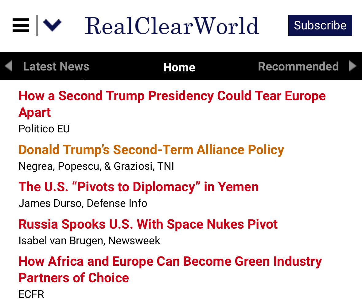 @RealClearWorld highlighted the piece I wrote with Dan Negrea and Ionut Popescu for @TheNatlInterest Thanks!