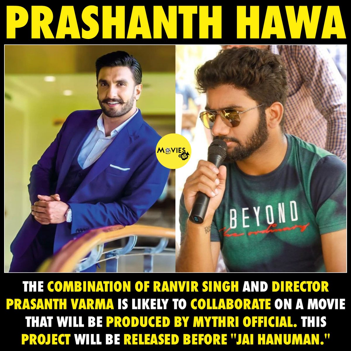 Movies4uOfficl's tweet image. #PrasanthVarma - #RanvirSingh