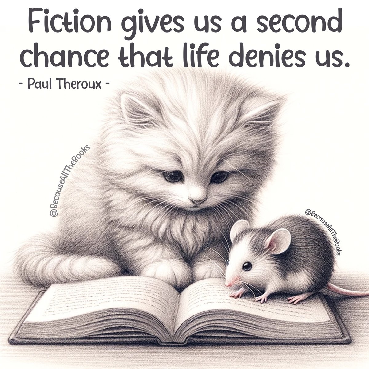 Fiction brings us together!

#BecauseAllTheBooks #BookFriends #ReadingFriends #ReadingTogether #LetsRead