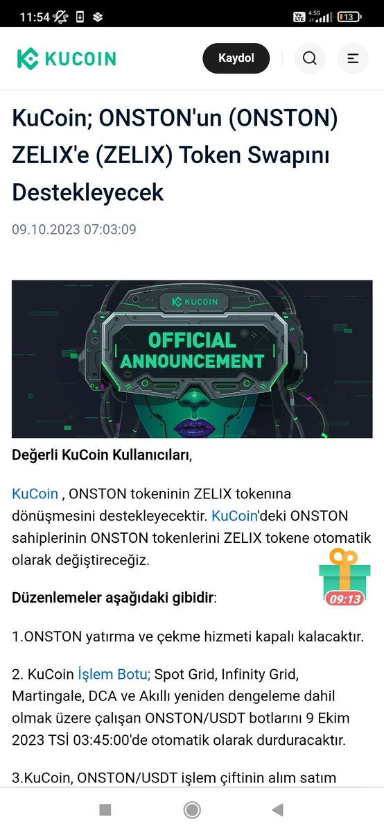 @azatbolcal 1:10 oranında bitcicoin adetleri #btx 'e dönüştürülebilirdi.
Bitci coinin ikinci plana atılması sizin için hiç iyi bir şey olmayacak. Yıllardır insanlar borsa coini diye güvenip satın alıp beklemiş. Zararına bile olsa bekleyen binlerce insan var. Bitci zaten 10 fazla borsada var+