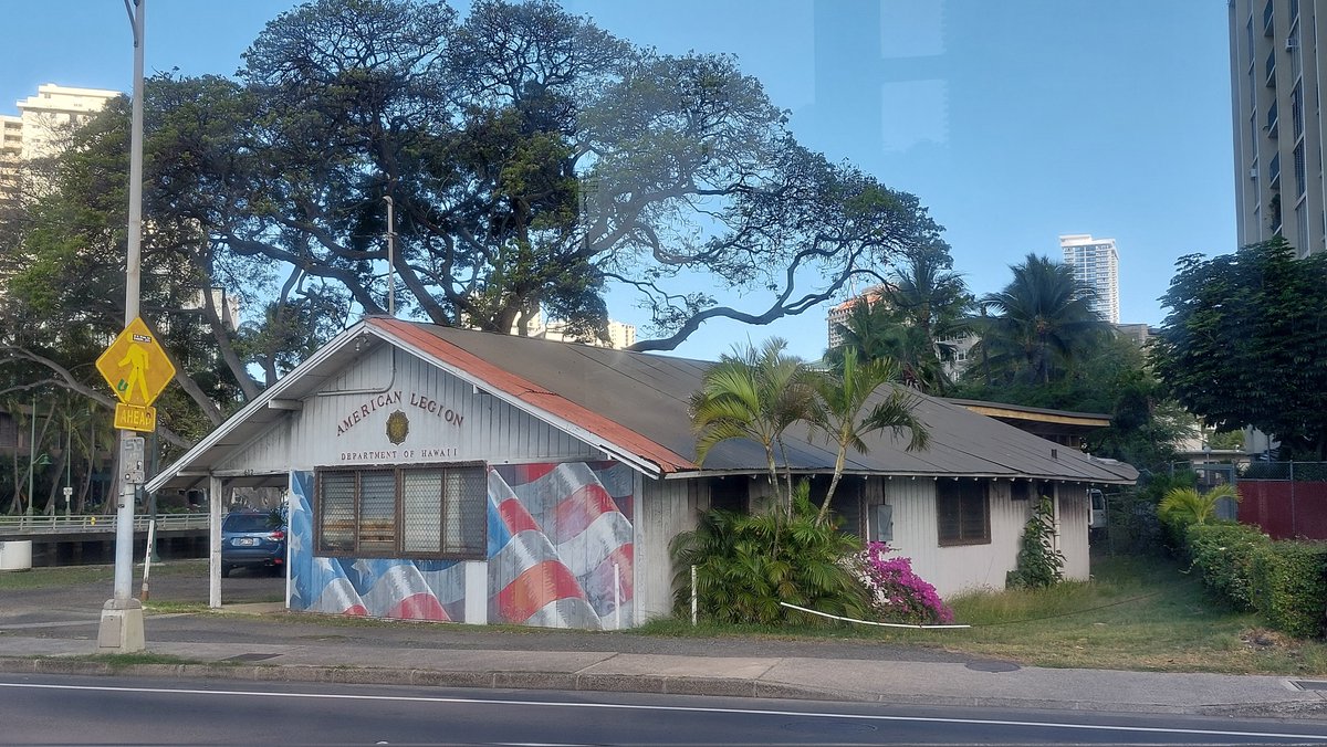 The American Legion, Honolulu, a national patriotic & support organisation for service personnel & veterans