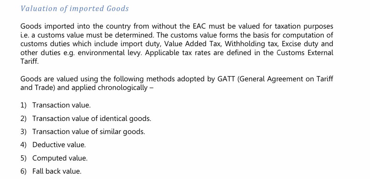 And @URAuganda decides to tax traders importing clothes based off of kilograms of merchandise rather than the value of their items. 🙆‍♂️🙆‍♂️