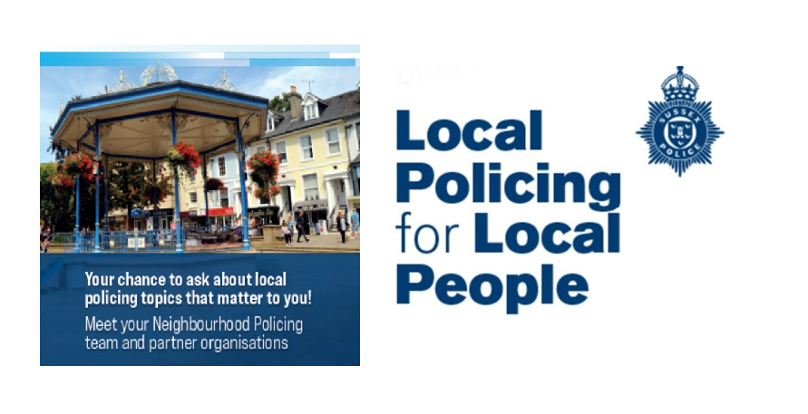 Today's the day! 👏 Come along to Billingshurst's community event at The Billingshurst Centre, today, between 2pm and 4pm. This is your opportunity to have you voice heard, directly by Horsham's Neighbourhood Policing Inspector. 📣 👮 We look forward to seeing you! 👍