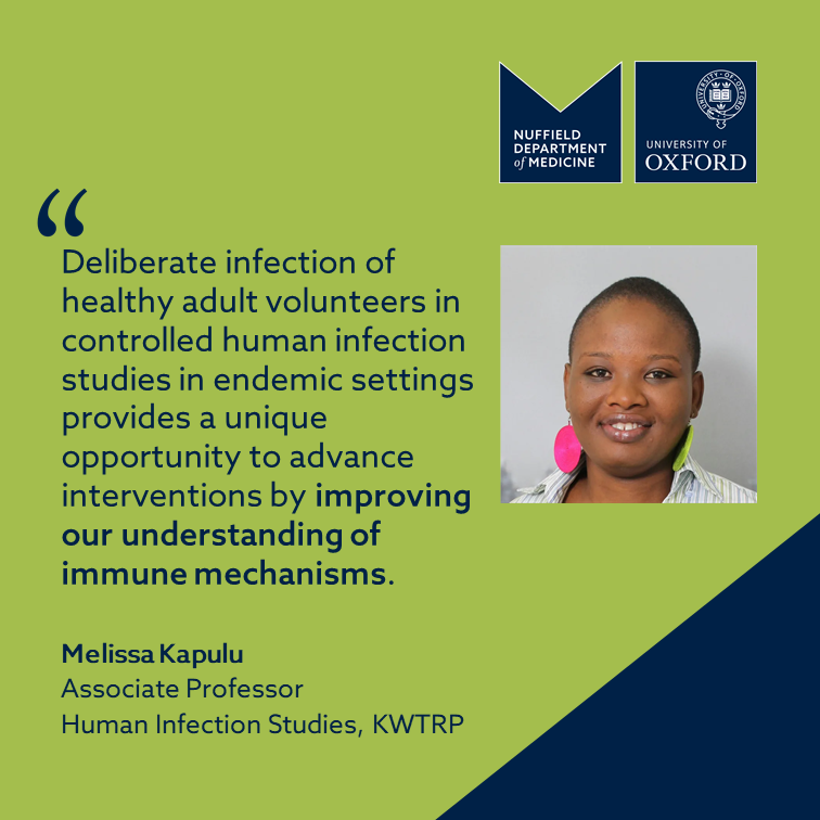 Controlled human infection studies are a vital tool in helping us understand, prevent and treat a particular disease 😷🦠🔬💊 #WorldImmunizationWeek #CHIM @KEMRI_Wellcome