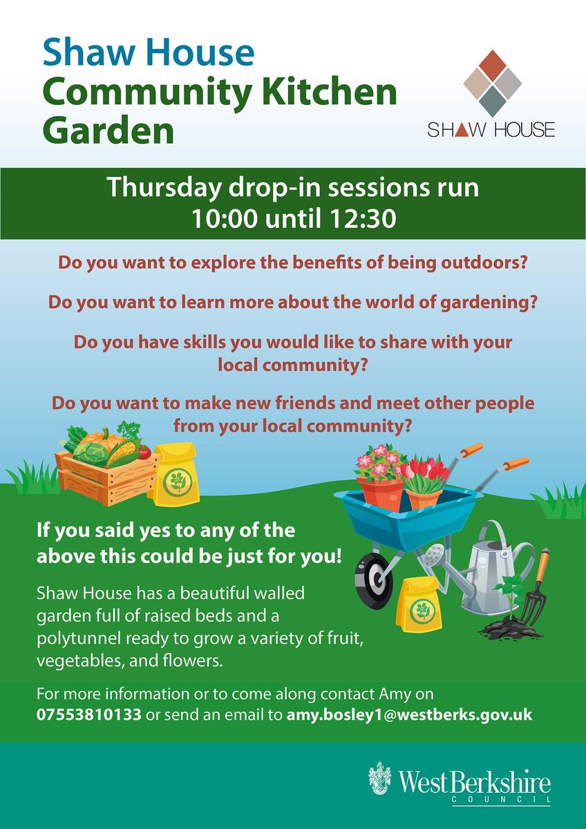 Calling all gardening enthusiasts! Join us for weekly sessions in our Community Kitchen Garden. Every Thursday 10am until 12.30pm, just drop-in for a warm welcome.