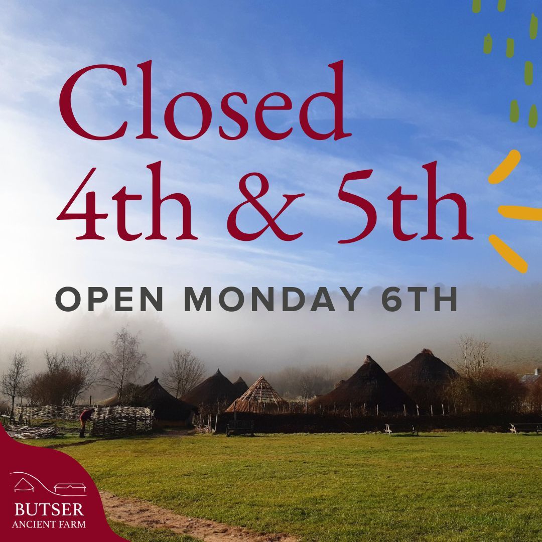 Just a reminder, folks -- we're closed next weekend as we celebrate (and recover from!) Beltain. We'll be open again for the bank holiday Monday on the 6th ☀️ Our office will also be closed from Friday to Sunday. Thanks for bearing with us!