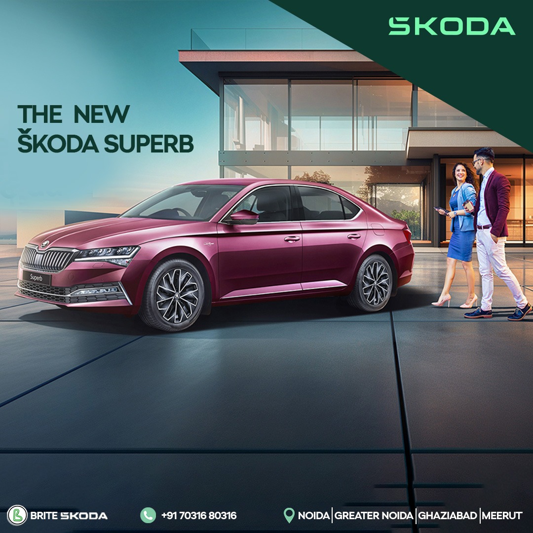 The New Škoda Superb
Drive Better, Live Better

Book a test drive today.
For more info,
Contact us: 7031680316

G-43, Udhyog Marg, G Block, Sector 6, Noida

H 224 A, Sector 63, Near Petrol Pump, Noida, Uttar Pradesh – 201301
.
.
#BriteSkoda #skodadealer #SkodaIndia #SkodaSuperb