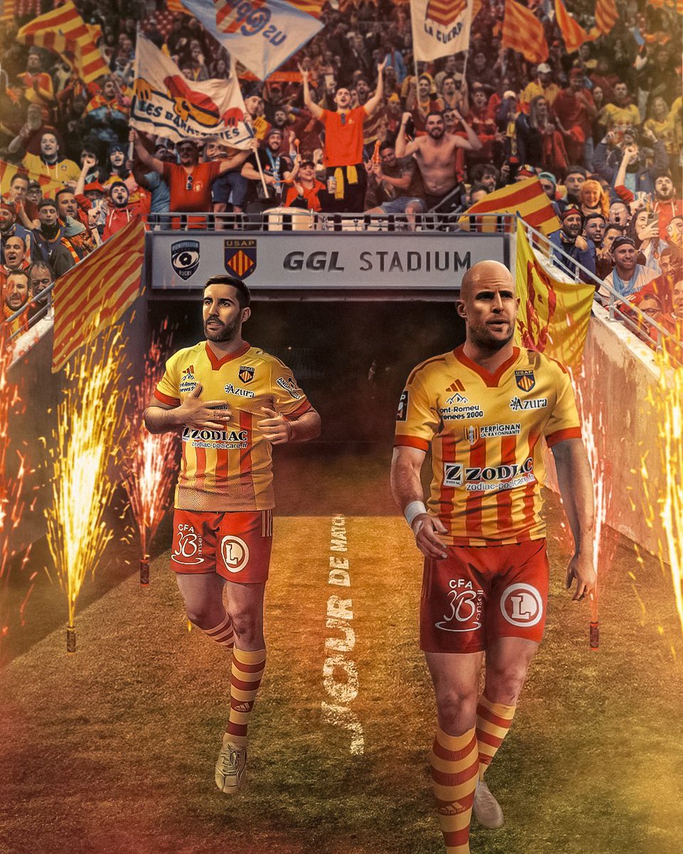 𝐉𝐎𝐔𝐑 𝐃𝐄 𝐌𝐀𝐓𝐂𝐇 ⚔️

VISCA USAP ❤️💛

#unepassiondesémotions #TOP14 #RugbyXV #Usap #catalan #Rugby #perpignan