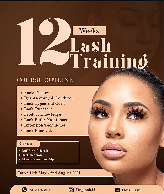 Happy weekend 🤩

Flyer design for a lash course 
training. The client referred the 
first design. 

Which do you prefer? 

Check out client review 👇

#Flyerdesign #graphicdesign