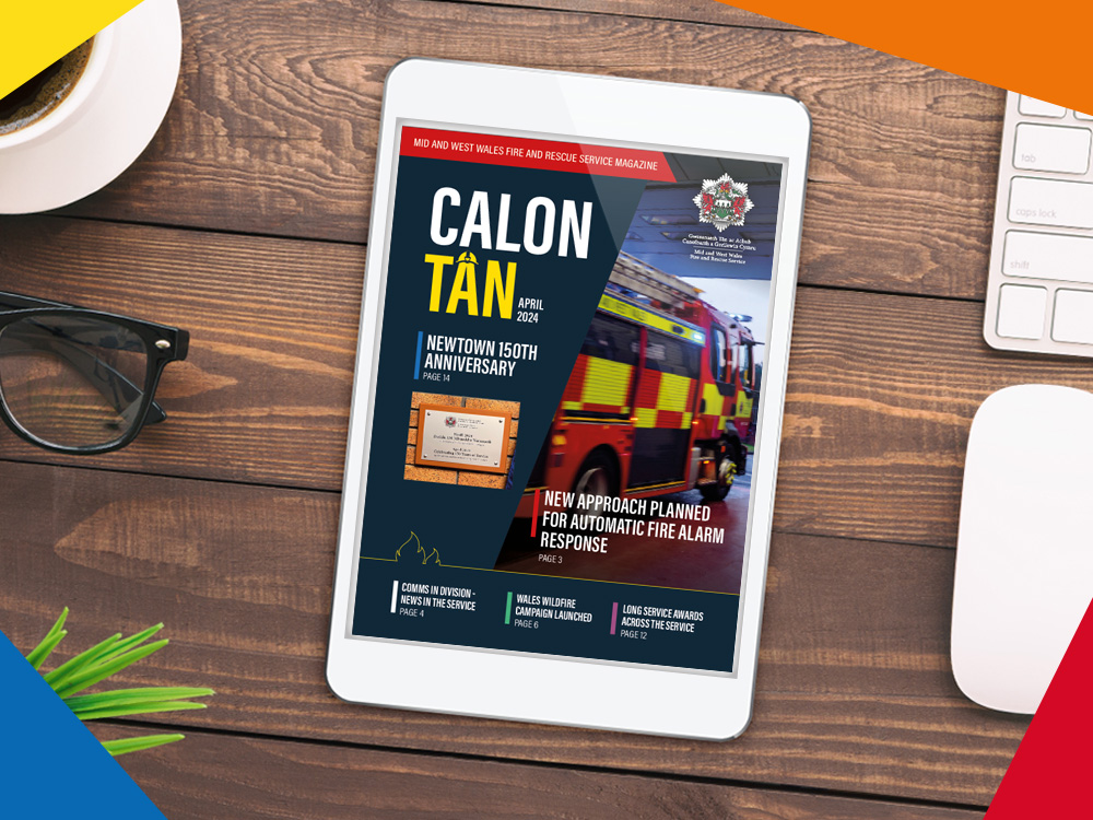 mawwfire's tweet photo. 📰 Calon Tân 📰

This edition’s highlights include the Service’s new approach to Automatic Fire Alarms, the launch of the Wales Wildfire campaign, the Welsh Firefighter Challenge 2024 and more.🔥🧑‍🚒

➡️ Read the full April 2024 edition of Calon Tân: https://t.co/6QHXGAVH2w https://t.co/ePh6JltNu2