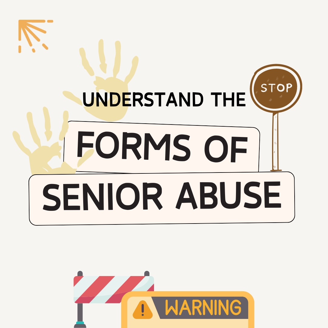 Recognize the 6 Types of Senior Abuse 🛑:
1️⃣ Physical
2️⃣ Emotional
3️⃣ Neglect
4️⃣ Financial
5️⃣ Sexual
6️⃣ Self-Neglect

Each is harmful and unacceptable. See signs? Act! Report abuse and help protect our elders. #GoldenYearsSHC #StopSeniorAbuse #ElderCare #HealthyAging