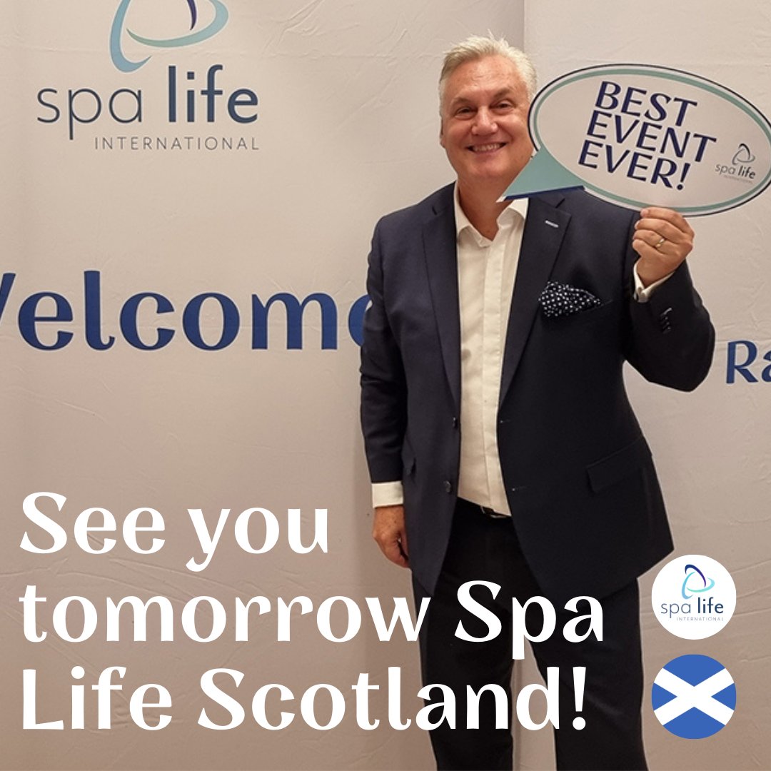 SpaLife_Int's tweet photo. See you soon! 🤩
Spa Life Scotland starts tomorrow! 🥳
We can’t wait to see you all!
It’s going to be an amazing event with some absolutely incredible guests!
Will you be joining us? 💜
#SpaLifeScotland #CountdownToSpaLife #SpaEvent #ExcitedForSpaLife #SpaGuests https://t.co/HyFRqWfqOE
