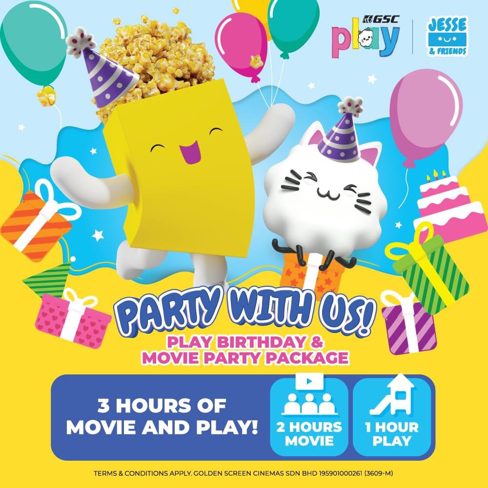 🎉 Get ready to dive into the ultimate party experience with our Play Birthday & Movie Party Package! 🎥🎈 Immerse yourself in 3 hours of non-stop excitement, including 1 hour of thrills at our Play Park and 2 hours of pure movie magic. 🎉🍿 Don't miss out on the fun – check out…