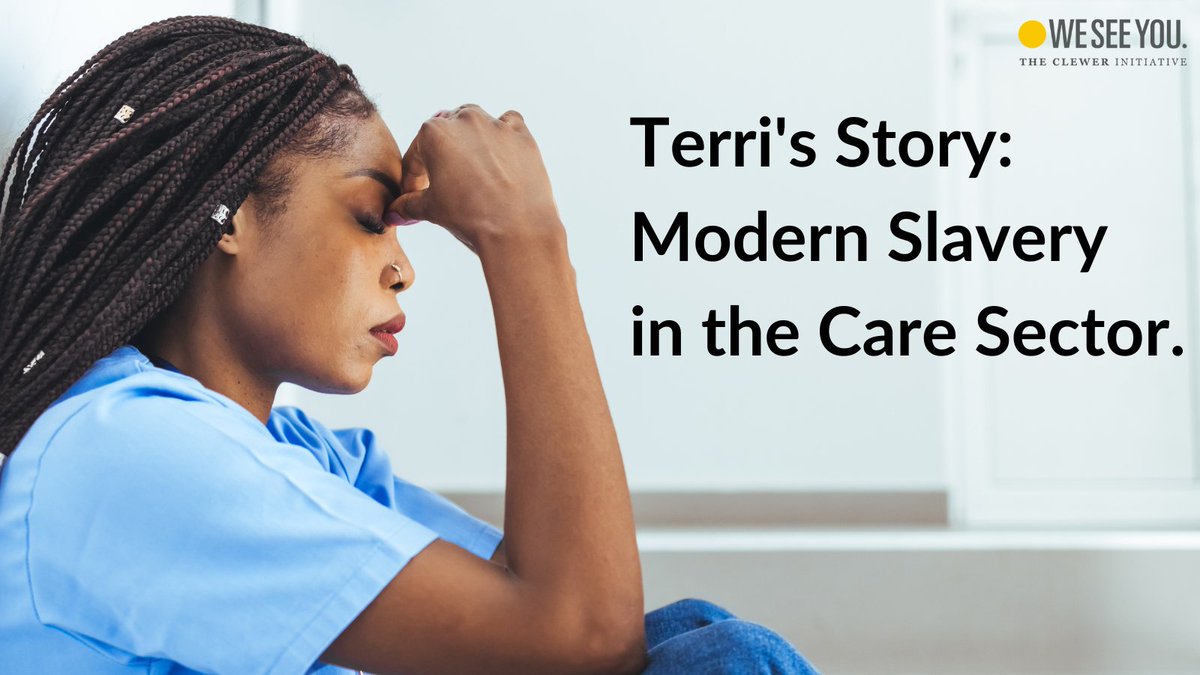 🚨 Terri's Story of #ModernSlavery in the #CareSector:  bit.ly/4d1EODv
😫 Exhausting & relentless work no scheduled time off
😮 Visiting 18 patients & walking 10+ miles a day, 7 days a week 
🚽 Ended up with a urine infection because there was no time to go to the toilet