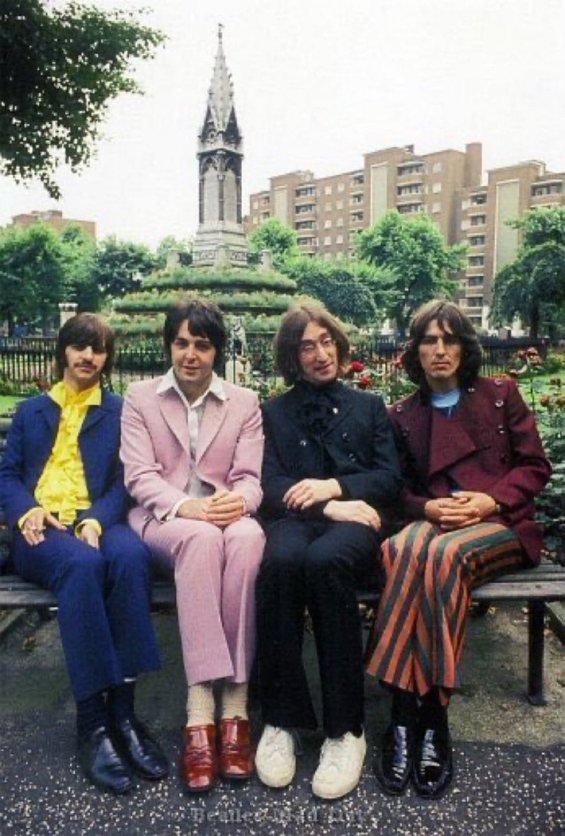 London, July 1968, Mad Day Out #TheBeatles #maddayout #sixties #1960s #beatleslondon