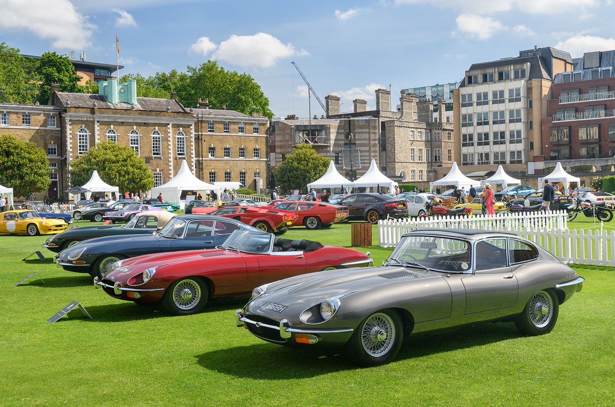 Calling all Jaguar E-type fans! The model will be honoured at @LondonConcours in June and you can save on tickets: buff.ly/4d9rUDk.