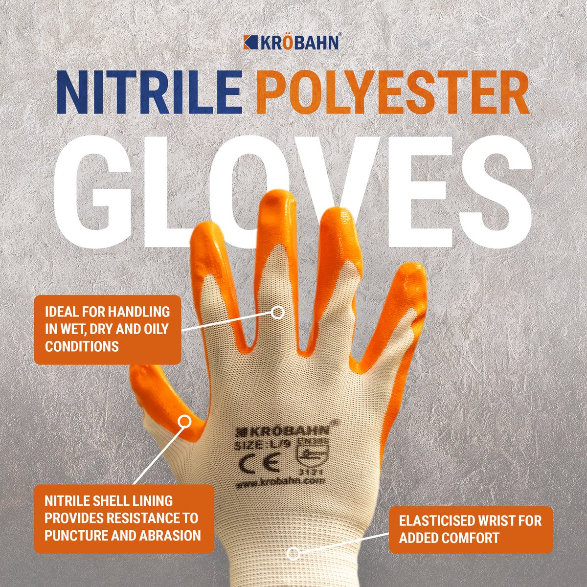 🔹NITRILE POLYESTER GLOVES🔸

Do you sell tools? We want to hear from you 🫵

KRÖBAHN tools are built to last and priced to sell.

Visit krobahn.com to browse our full range!

#KRÖBAHN #london #traders #onthejob #bts #B2B