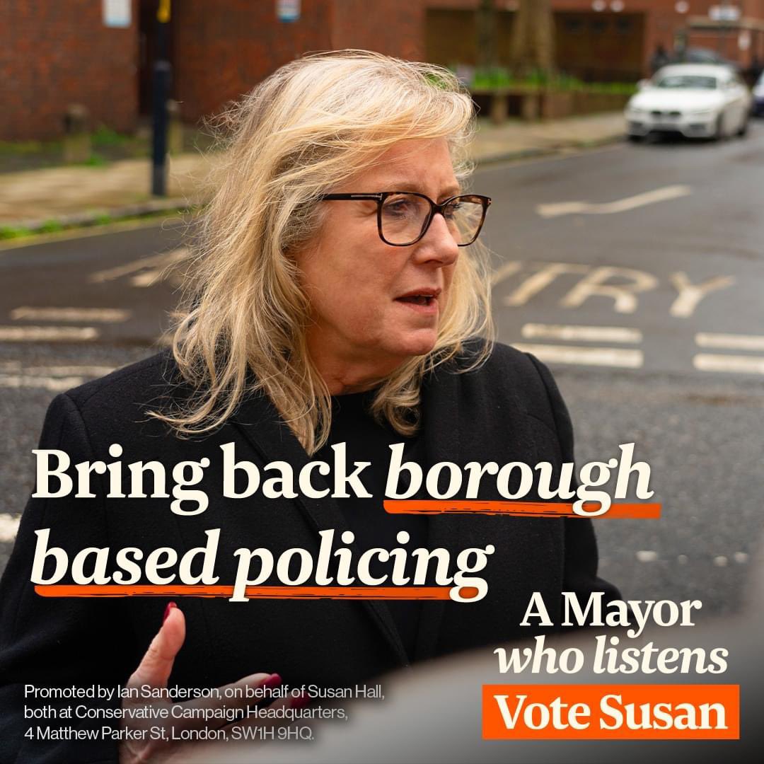 You’re #SaferWithSusan @Councillorsuzie 

A vote for anyone else will help Khan.