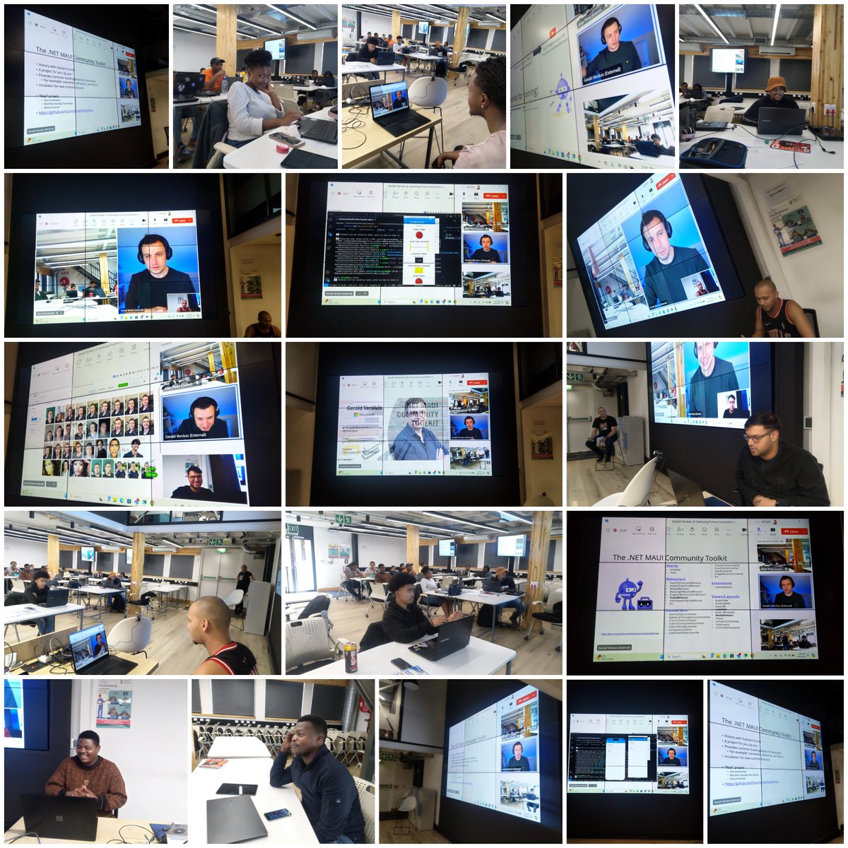 Allan Pead ๐ฟ๐ฆ #mvpbuzz (@adpead) on Twitter photo Thanks to <a href="/jfversluis/">Gerald Versluis</a> for an enriching session at
<a href="/futureinnovlab/">future-innovation-lab</a> ! From dev journey insights to
<a href="/dotnet_maui/">dotnet MAUI</a> tips and community toolkit. It was perfect for final #maui projects for social good. Thanks for the fun, informative + entertaining session! It was awesome! ๐ Thanks to <a href="/jfversluis/">Gerald Versluis</a> for an enriching session at
<a href="/futureinnovlab/">future-innovation-lab</a> ! From dev journey insights to
<a href="/dotnet_maui/">dotnet MAUI</a> tips and community toolkit. It was perfect for final #maui projects for social good. Thanks for the fun, informative + entertaining session! It was awesome! ๐