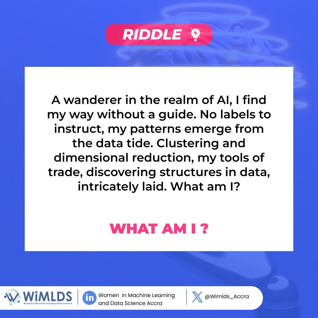 Dive into the depths of your mind with this intriguing riddle. Can you unlock its secrets and emerge victorious? Challenge your intellect and join the quest for the ultimate solution! #AI #datascience #ml