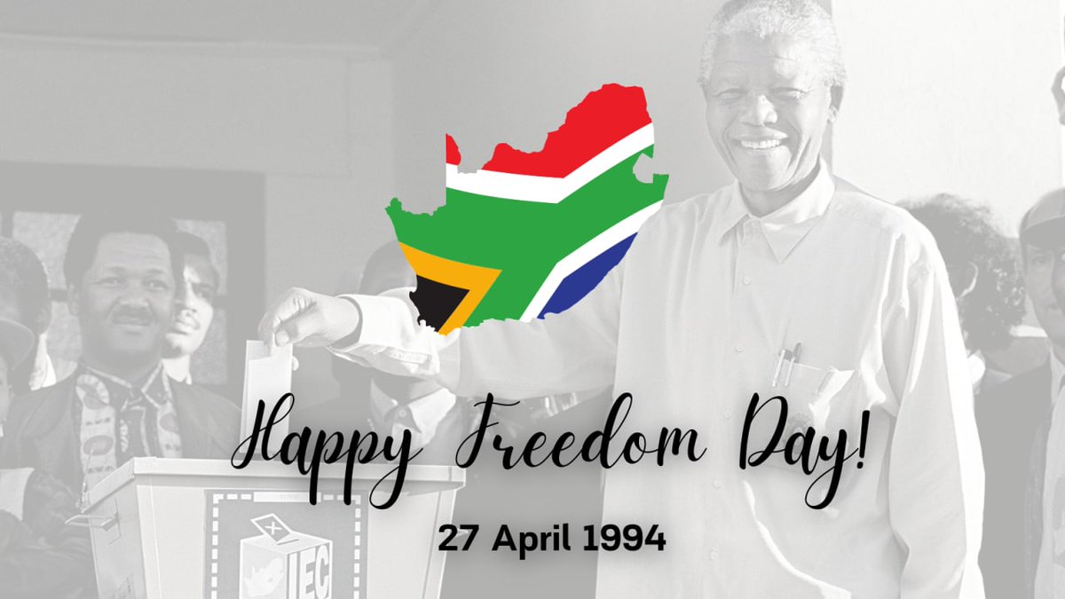 🇿🇦 Today #SouthAfrica celebrates #FreedomDay! 👉 April 27 marks 3️⃣0️⃣ years since the country’s first democratic elections that followed the decades of liberation struggle. Our most sincere congratulations to South African colleagues and friends on their national holiday! 🎊