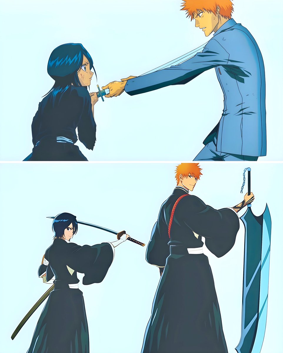 My favorite team 🧡💜
#ichiruki #ichigo #rukia #BLEACH