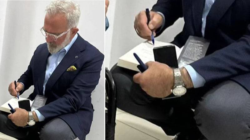 562 bin TL'lik Rolex saatiyle gündeme gelen AKP’li Bahadır Yenişehirlioğlu, bu kez de yaklaşık 2 milyon lira değerindeki Audemars Piguet Royal Oak saatiyle görüntülendi.