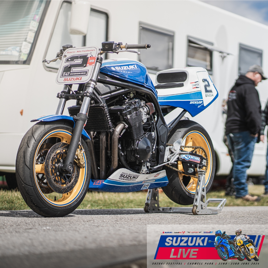 Camp for free at Suzuki Live! Make a weekend of it on June 22-23 at Cadwell Park and stay for the whole weekend - book your spectator tickets today from only £10. szuki.co/hsHA #SuzukiLive #Tickets #CadwellPark