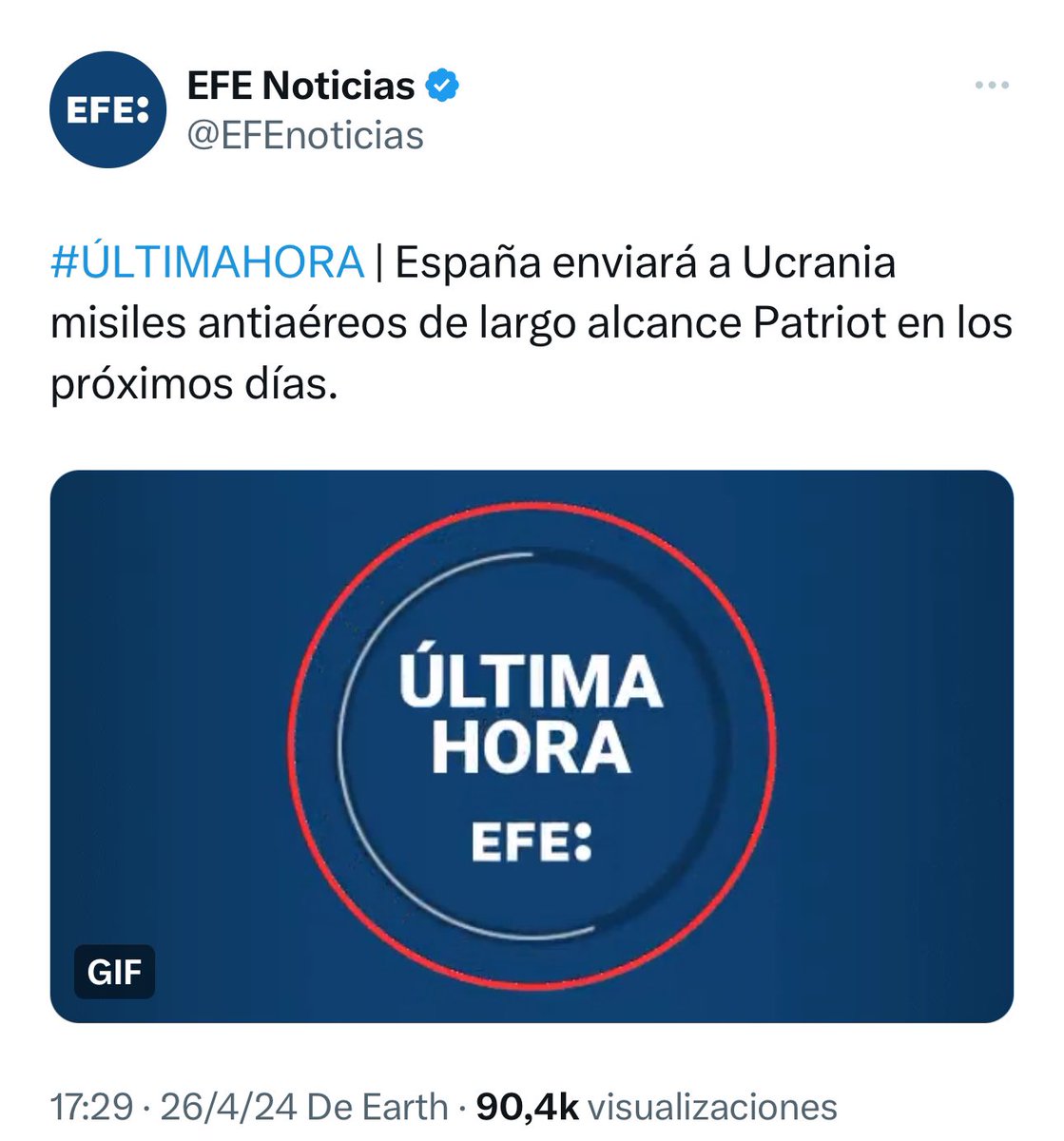 El gobierno español, como el resto de los miembros de la #OTAN, siguen alimentando la guerra y despreciando las vías política y diplomática para acabar con la guerra en #Ucrania. Es necesario que los pueblos nos organicemos YA en un potente Movimiento por la Paz que pare YA esta…