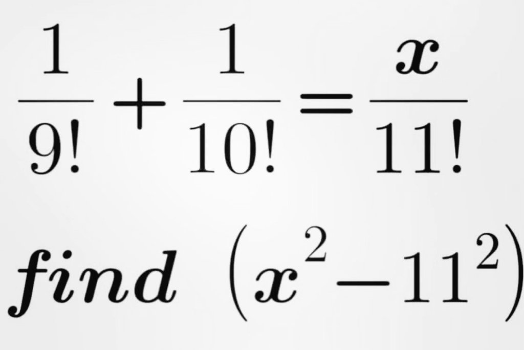 Nice question for you...🔥🔥🔥.
Question:
Try to find the value of following expression?
#mathe.#Maths.#Algebra.#Geometry.#Calculus.#ProblemSolving.#test.#Exams.#puzzle.#Science.#evaluation.#solve.
#ریاضی.#ریاضیات.