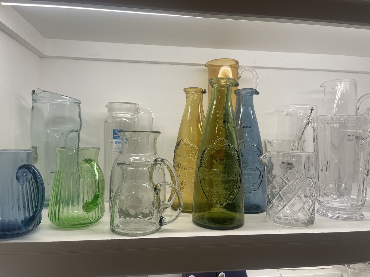 Selection of vintage glassware available in store. #trevormottram #tunbridgewells #kent #thepantiles #homeofcooking