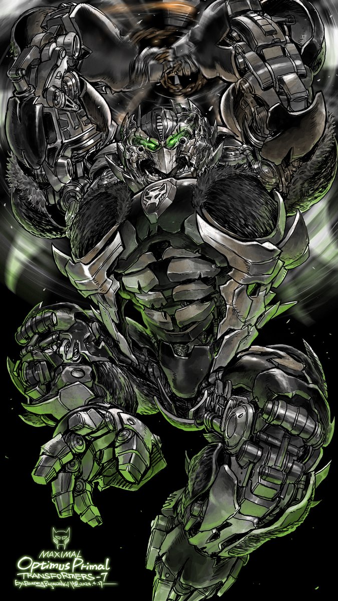 BW_008's tweet image. Optimus Primal！
#TransformersRiseoftheBeasts
 #Transformers