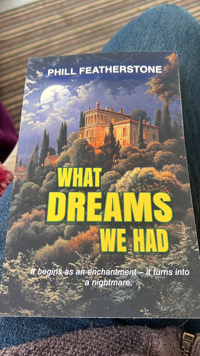 BookMail- Thank you @hyggebooktours @phillfeathers for What Dreams We Had by Phill Featherstone. Looking forward to reading this