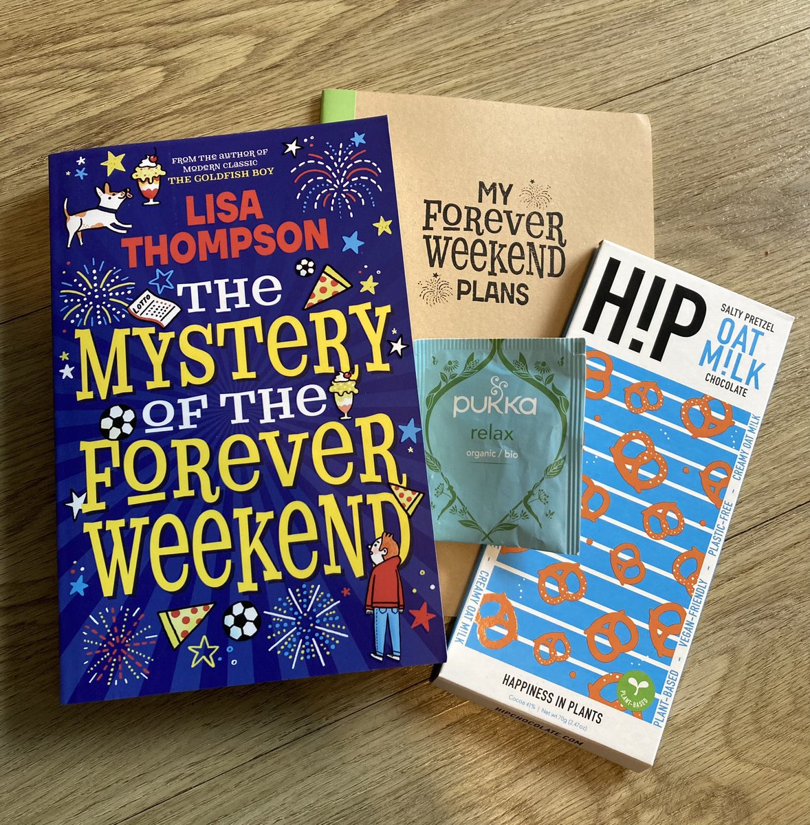 As an exhausted teacher, the idea of a forever weekend is very appealing. Huge thanks to @scholasticuk for this teacher care package which includes the latest book by the fabulous Lisa Thompson. 

#bookpost #bookblogger #childrensfiction #primaryschoolteachers