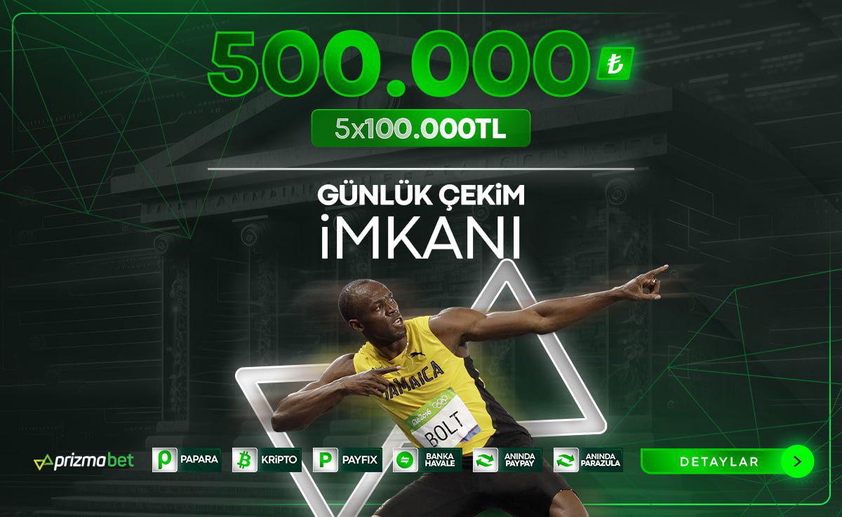 💸Çekim limitlerimiz siz değerli üyelerimiz çekim limiti 500.000 ₺ olarak güncellendi ! 👑Türkiye'nin en büyük , en güvenilir , en kaliteli casino ve spor bahis sitesi Prizmabet 'te VIP ayrıcalıklar sizlerle !