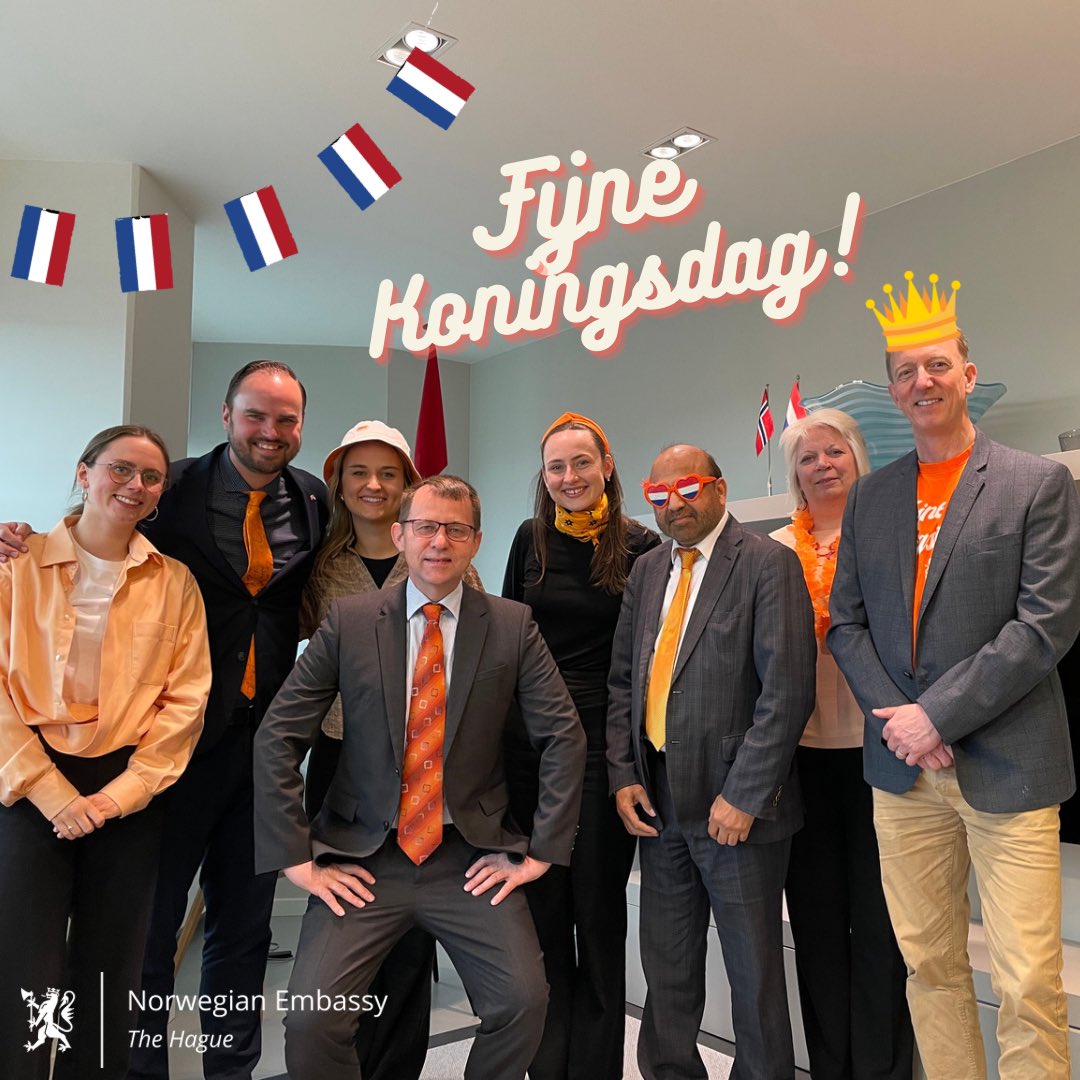 Fijne Koningsdag! 🧡

Today, the Netherlands celebrates H.M. King Willem-Alexander’s 57th birthday 🎉👑🥳

Best wishes for a festive celebration to all people in the Netherlands 🇳🇱