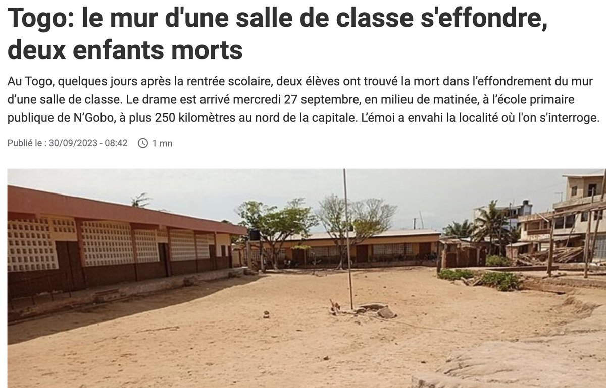 The Promise                                The Delivery 
#SansNousConsulter
#Togo