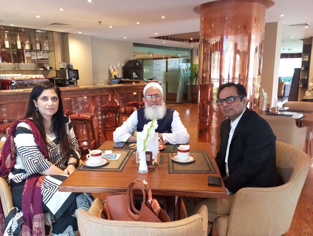 It was a pleasure meeting Fayza Khan sahiba and Dr. Basit today. There is always something new one learns from such experts, and we hope to work together on many issues related to #NCDprevention.