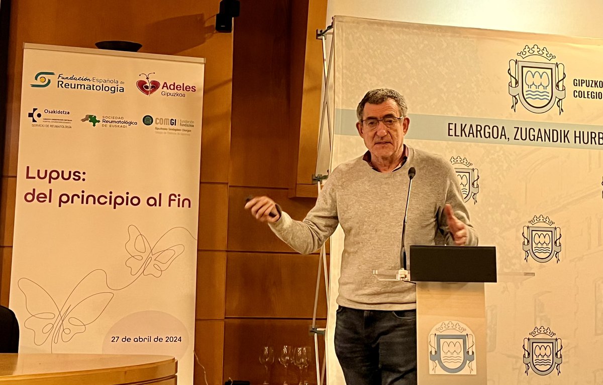 “El #lupus aumenta el riesgo de tener infecciones y también algunos de los tratamientos que se utilizan. Al cabo de muchos años con la enfermedad también hay que darle importancia al seguimiento de posibles problemas cardiovasculares por la inflamación”, Dr. Belzunegui