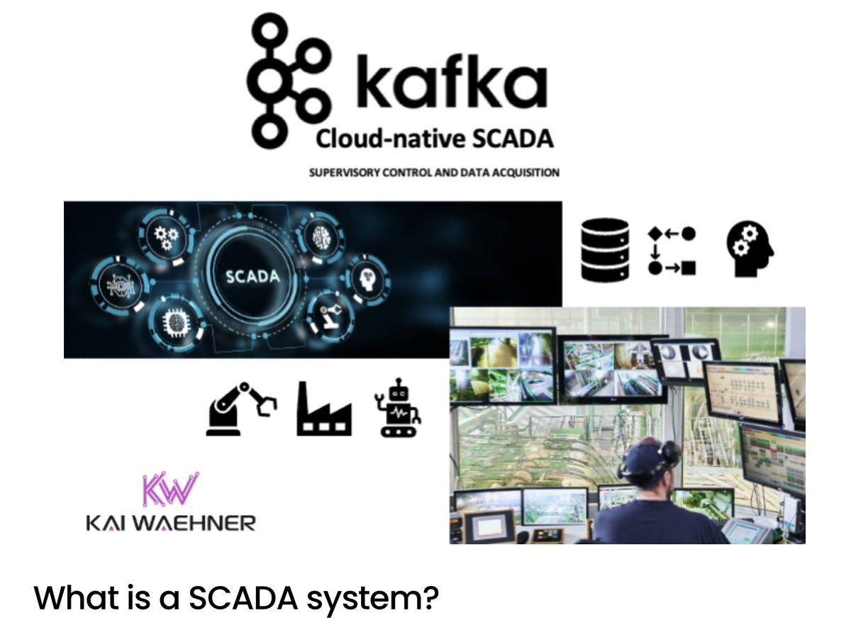 'A #cloudnative #SCADA System for Industrial #IoT built with #ApacheKafka'

#IndustrialIoT and Industry 4.0 enable digitalization and innovation. #cloudnative SCADA control systems are a vital component of IT/OT modernization.

kai-waehner.de/blog/2022/10/0…