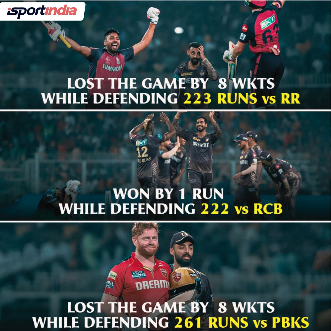 Three games, three tough outings for the Kolkata Knight Riders bowlers. 🥲
#Cricket #CricketUpdates #IPL2024 #KKRvPBKS #JonnyBairstow #KKRvRCB #KKRvRR #Isportindia