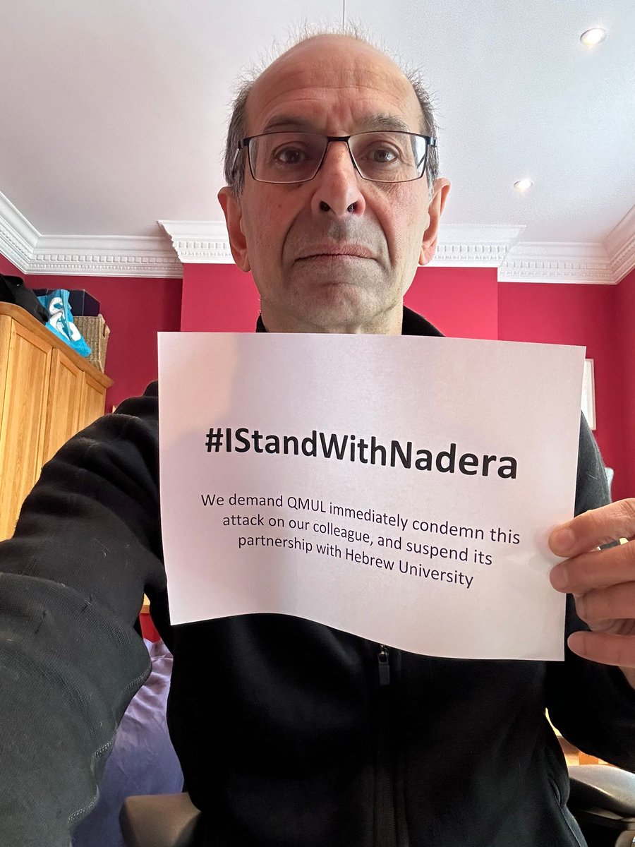 #IStandWithNadera

@QMUL