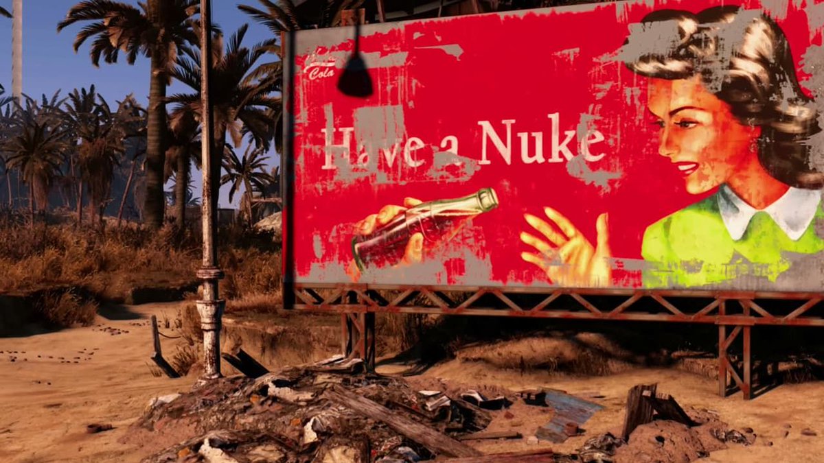 Fallout: Miami's new environmental trailer takes us on a tour of this sunny, post-apocalyptic destination. buff.ly/3QnrZK6 #Fallout4 #FalloutMiami @FalloutMiami