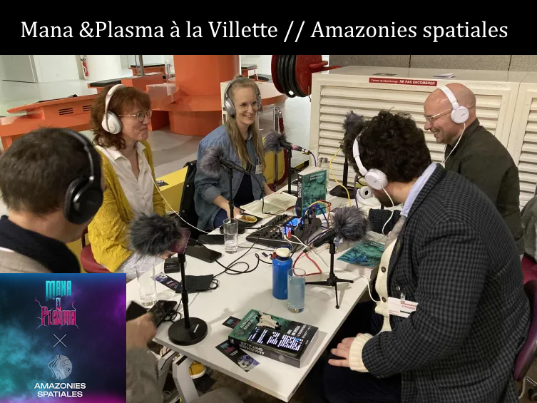 Mana & Plasma (@manaetplasma) on Twitter photo C'était hier à la <a href="/citedessciences/">Cité des sciences et de l'industrie</a> de la Villette pour la sortie du livre des <a href="/amazonies_s/">Amazonies Spatiales</a> ! Qu'est-ce que c'était bien 😀. On était là grâce à notre éminent membre @saidsaidwords qui fait partie des auteurs invités à écrire une nouvelle sur l'exploration spatiale en 2075 - 1/2 C'était hier à la <a href="/citedessciences/">Cité des sciences et de l'industrie</a> de la Villette pour la sortie du livre des <a href="/amazonies_s/">Amazonies Spatiales</a> ! Qu'est-ce que c'était bien 😀. On était là grâce à notre éminent membre @saidsaidwords qui fait partie des auteurs invités à écrire une nouvelle sur l'exploration spatiale en 2075 - 1/2