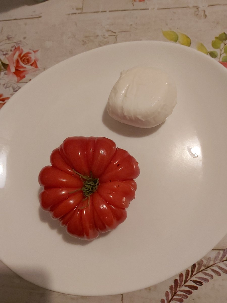 Tomate 🍅 côtelée Mozzarella