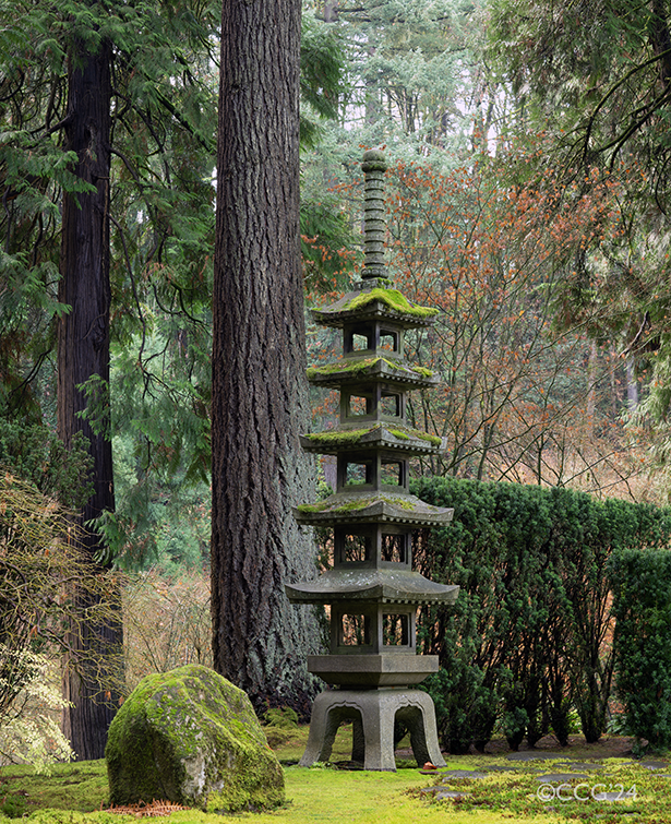 Pagoda, Asian Gardens, Portland