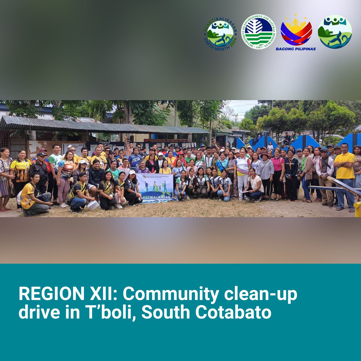 [2/3] The clean-up program, #PlastiKalikasan, will serve as a long-term plan for industries to minimize the generation of plastic waste among communities.

#EarthMonth2024 #EnvironmentForLife #DENRInAction #DENRNews