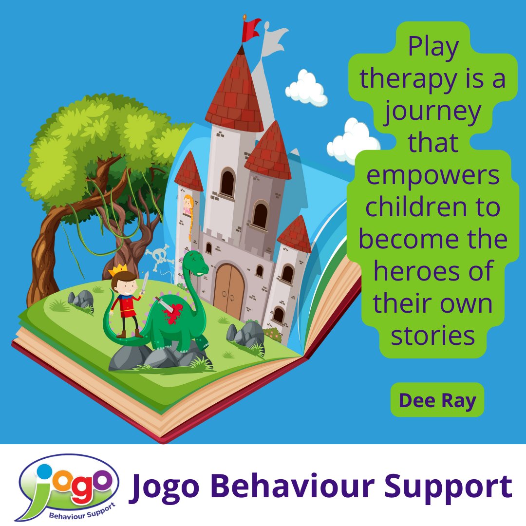 #playtherapy is a journey that empowers children to become the heroes of their own stories.  

To find out more please click here: jogobehavioursupport.com/play-therapy

#play #playheals #playmatters @BAPTplaytherapy