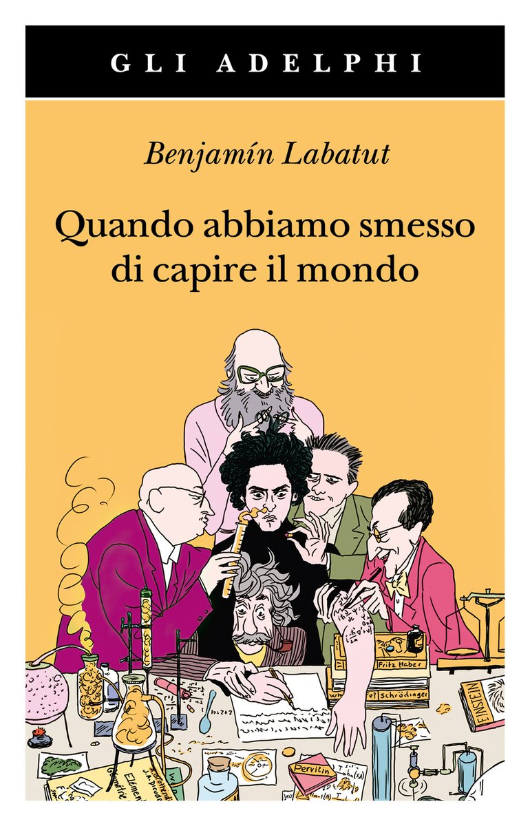 Alcune delle menti più straordinarie degli ultimi secoli, che hanno segnato svolte epocali, sono protagoniste di 'Quando abbiamo smesso di capire il mondo' di Benjamín Labatut, adesso in edizione tascabile per @adelphiedizioni Scrive @thebooklover_it lucialibri.it/2021/02/11/lab…